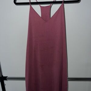 Mauve Spaghetti Strap Dress